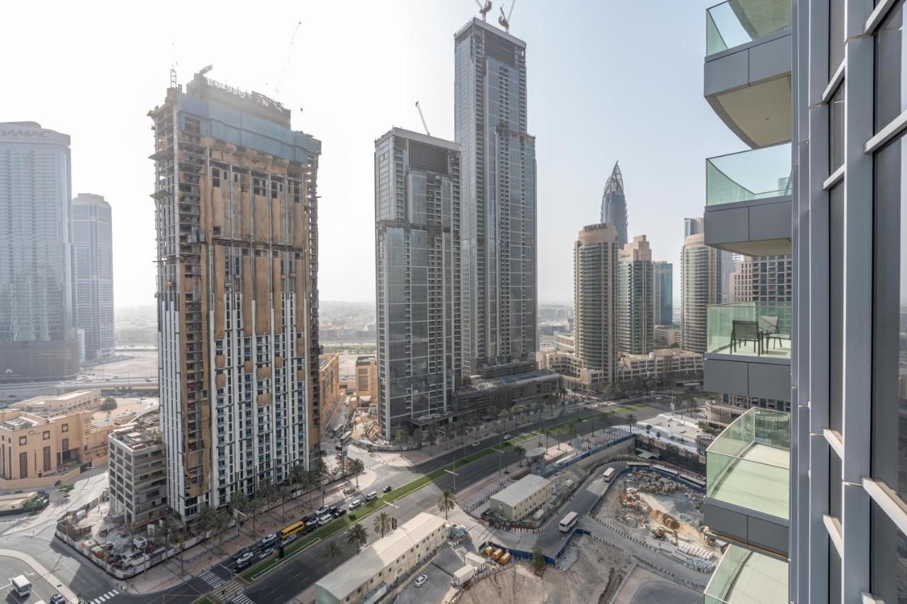 White Sage - Modern And Unique Apartment With Fountain Views Dubai Exteriör bild