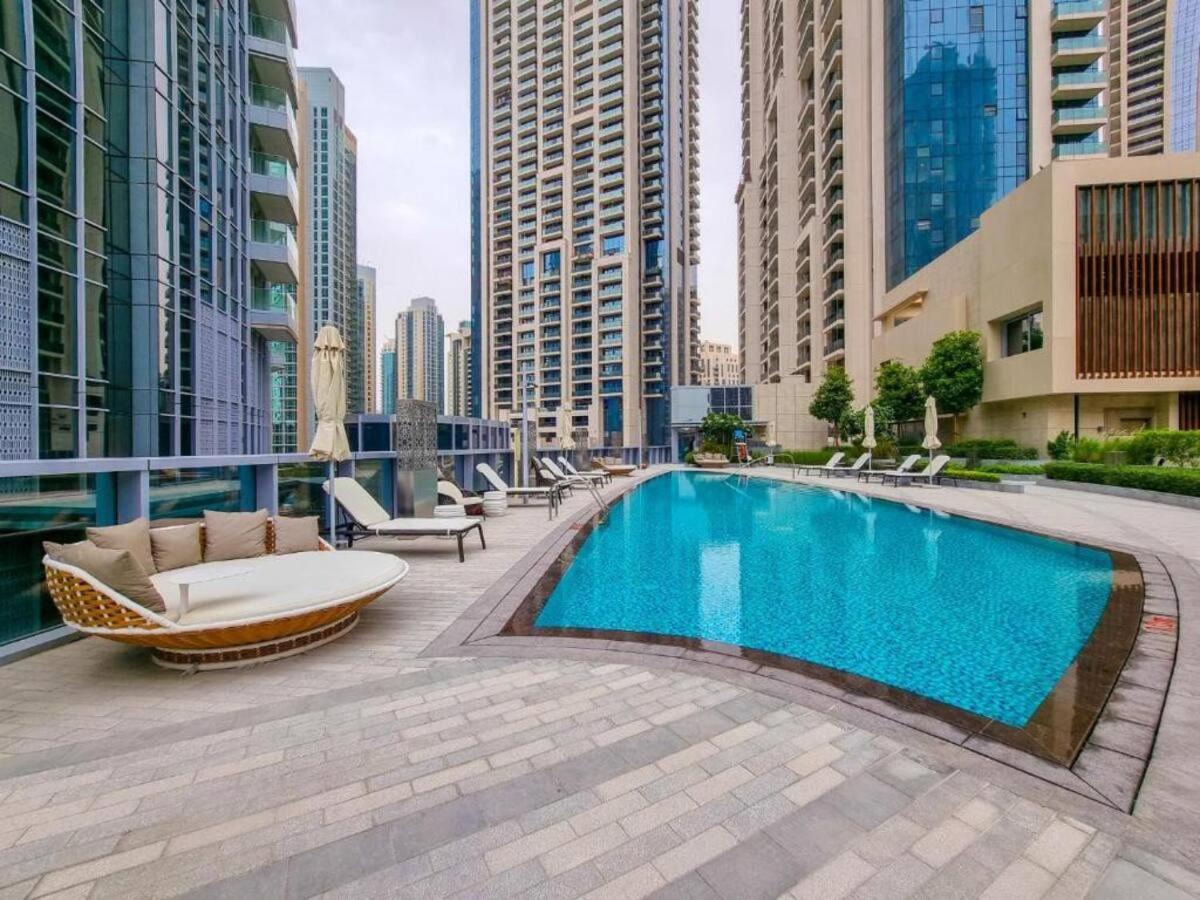 White Sage - Modern And Unique Apartment With Fountain Views Dubai Exteriör bild